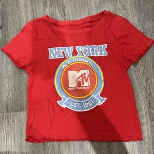 New York MTV Baby Tee